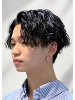 ディータ(Dita)&nbsp;波巻きシャドウツイスパセンターパート大宮メンズパーマ