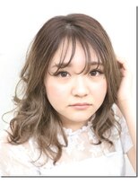 ウェーヴ アズシュガー 浜松佐藤店(wave as sugar)&nbsp;〈wave佐藤店〉シースルーバング デジタルパーマ 韓国風巻き髪