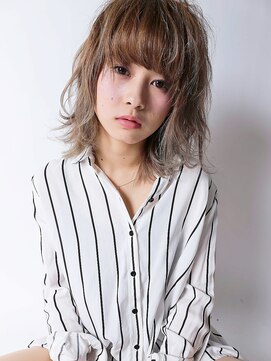 ヘアーシュシュカム(hair chouchou come) ナチュラル外はねボブ
