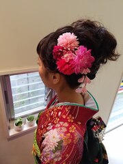 成人式ヘアアレンジ