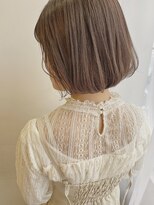 ツイギー 千舟店(TWiGGY)&nbsp;大人かわいい♪ナチュラルボブ×ことりベージュ