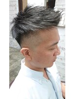 エックス ヘアー(X Hair)&nbsp;2ブロック×フェード