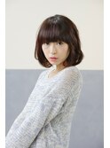 大人可愛い☆暗髪・ワンカールボブ☆