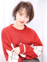 フルショウ 小牧(FURUSHO) シースルーバングマッシュボブウルフマッシュボーイッシュ女子