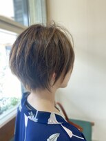 ブラーノ(Burano)&nbsp;柔らかベージュカラー*丸みショート