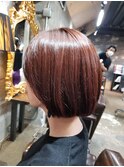 ピンク ボブ