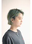 ミニウルフ/テラコッタ/くすみブルー/20代/30代/40代/新宿