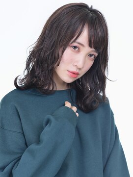 アンブル リュクス 池袋(amble luxe) ショコラベージュ/ボブルフ/カール/ベビーバング【池袋/韓国風】