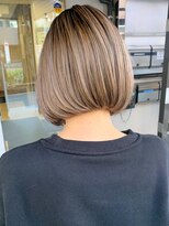 アイティー バイ アルバム 中野店(IT by ALBUM)&nbsp;エアタッチ_ホワイトグレージュネビージュこなれミディ_ba387092