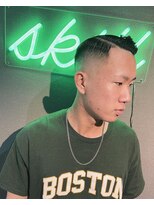 スキル(SKILL)&nbsp;ハードパート スキンフェード バーバー