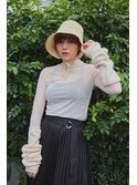 《東住吉区/個室サロン》マッシュショート×オレンジブラウン