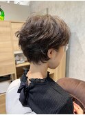 癖毛を活かす。ショートカット