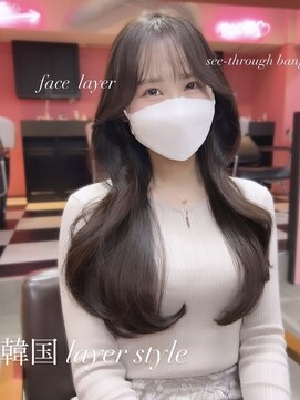 チェルシー 梅田(CHELSEA) 韓国レイヤーカット/韓国くびれヘア/大阪/梅田/西梅田