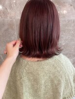 サンド クリア 横浜本店(sand clear)&nbsp;ベルボブ×ピンクラベンダー