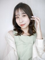 シュシュ(shushu)&nbsp;愛されくすみベージュ　「有海一生」/バングあり/シースルー