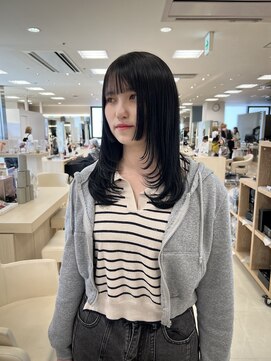 ケンジ 平塚ラスカ店(KENJE) 姫カット/レイヤーカット/姫レイヤー/ワンホンレイヤー