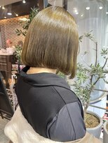 ヘアーアンドメイク ビス(HAIR&MAKE bis)&nbsp;オリーブ強めブラウンが可愛い/立川【黒田あさみ】