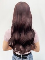 30代40代大人可愛い髪質改善カラーラベンダーグレージュ透明感