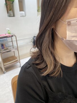 シェリッシュルーチェ(Sheriche luce) ホワイトベージュインナーカラー