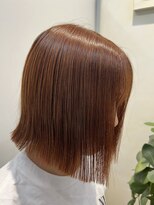 オリンテ バイ レシッド 表参道(orente by rcid)&nbsp;オレンジカラー　オレンジブラウン