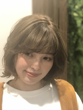 リノナ ジェネレート(LINONA Generate) 似合わせカット/外ハネ/グレージュ/髪質改善/サイドバング