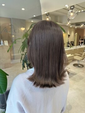 ミズチャーム(Ms.CHARM) 【高瀬陽介】シアーベージュ×くびれミディアム