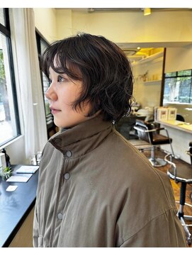 コラン 中目黒(collan) ニュアンスパーマボブ