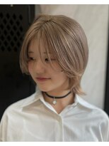 ヴァイス 渋谷店(VAICE)&nbsp;ミルクティベージュ/ウルフカット