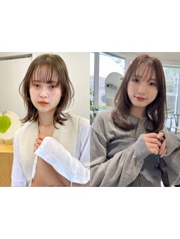 大人上品な韓国人の地毛風スタイル。無造作から束間のあるカットまで◎雰囲気や理想に合わせてカット！