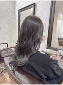 ブリーチなしシアーグレージュ