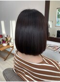 美髪矯正×ボブ