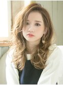 ミニウルフレイヤーカット顔周り前髪韓国ミディアムロング/銀座