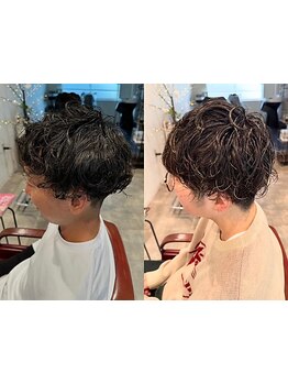 【メンズにも人気のサロン】トレンドのニュアンスパーマ施術＆コンプレックス解消カットはJAKEにお任せ！