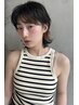 【透け感UP！↑☆】カット＋ブリーチ無しWカラー+3step TR　￥24000→￥18700