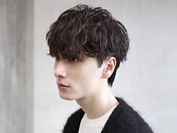 エリマ 武蔵小杉(elima)の写真/《トレンドパーマもお任せ◎》10代～30代のメンズに人気のシャドウパーマで大人の色気をプラス＊[ウルフ]
