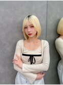 メルティカラー似合わせカットウェーブミディアム縮毛矯正