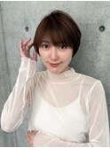 ●杉浦くびれヘア/アプリコットオレンジ/ショート/韓国55