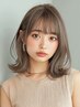 【透明感カラー】カット＋アディクシーカラー　
