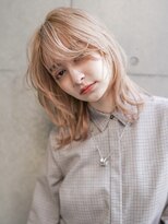 ギークス(GEEKS)&nbsp;【GEEKS渋谷】ハッシュカット/抜きっぱなしブロンド/小顔/ウルフ