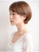 アプリコットオレンジミニボブルフショートp2越谷20代30代40代