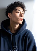 ラベストクズハ(LOVEST KUZUHA)&nbsp;アップバング/２ブロック/スパイキーショート/癖毛風パーマ