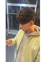 グラム(gram)&nbsp;センターパート/メンズパーマ