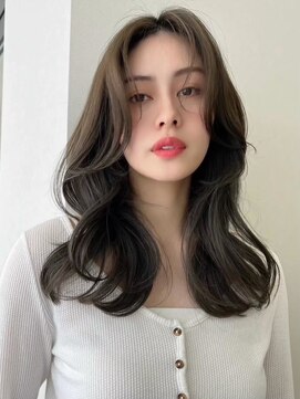 ソヨン 名駅2号店(SOYON) 小顔/セミロングレイヤー/オリーブグレー/ココアベージュ/167