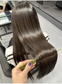 艶髪ロング　髪質改善　高濃度水素縮毛矯正　トステア　