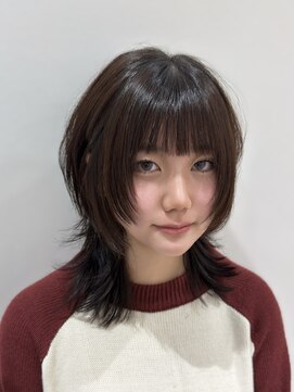 ガレリアエレガンテ 栄店(GALLARIA Elegante) ミディアムウルフ/ウルフカット/ウルフカット名古屋/ウルフヘア
