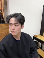 サンディーズ(Sandees)&nbsp;センターパートフェザーパーマ