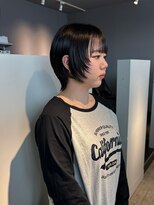 ヘアーエスクールシーユー 枚方T-SITE店(hair S.COEUR×Cu)&nbsp;ウルフカット/大阪枚方美容室