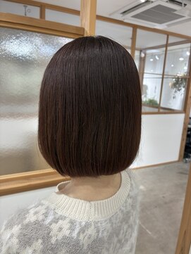 マルコ(marco) ピンクブラウン×ボブ