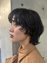 ピークアブー アヴェダ ギンザシックス(PEEK-A-BOO AVEDA GINZASIX)&nbsp;マッシュボブ　レイヤーボブ　暗髪　ボブパーマ