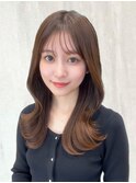 *20代30代40代◎小顔前髪顔まわりレイヤーひし形くびれヘア